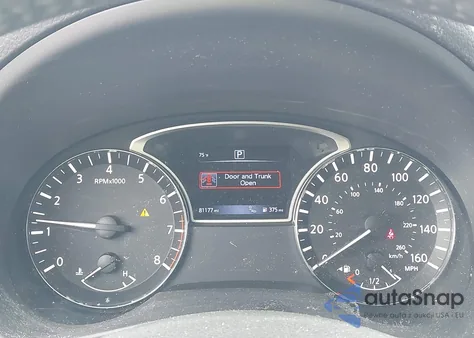 2017 Nissan Altima 2.5 Sl из США, поврежденный, VIN 1N4AL3AP0HC226869